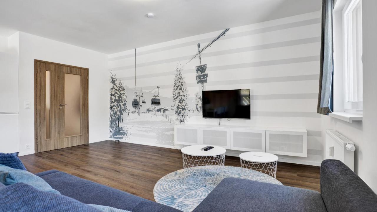 Krusnohorske Strane Apartment Loucna pod Klinovcem