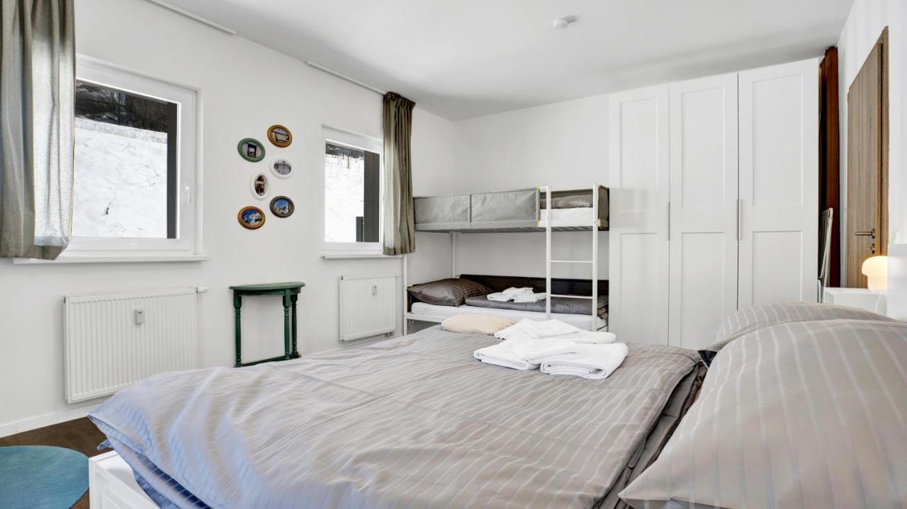 Krusnohorske Strane Apartment Loucna pod Klinovcem